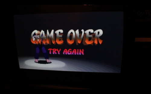 animation borne d arcade vieux jeux